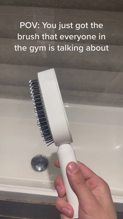 Self Cleaning HairBrush
