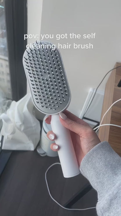 Self Cleaning HairBrush